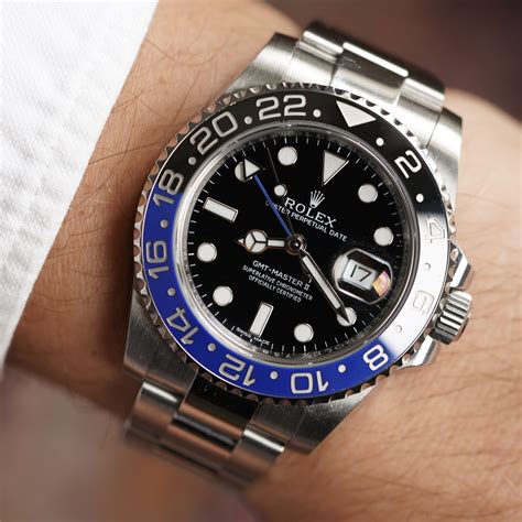 old rolex batman vs new batman|rolex batman bezel.